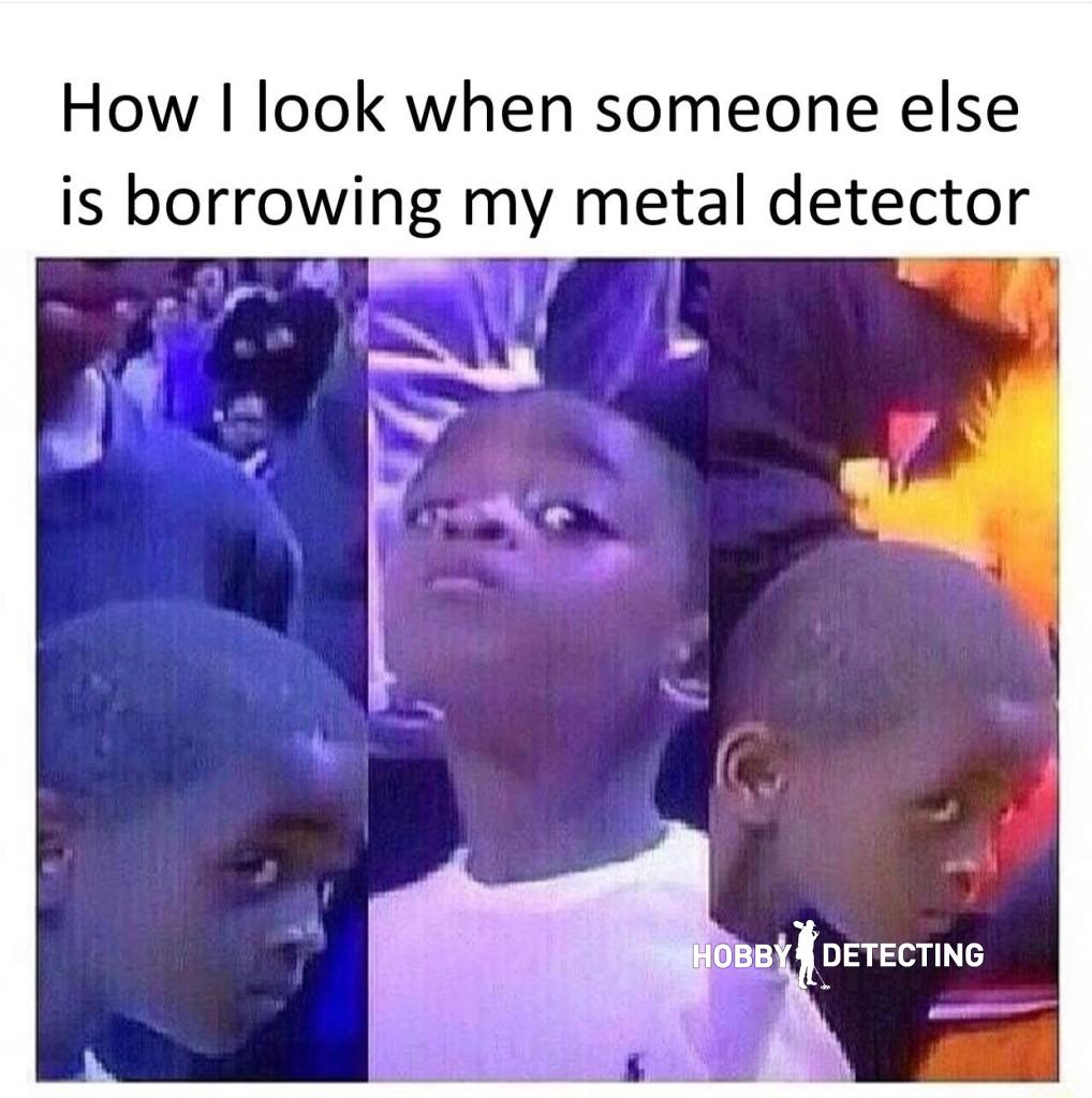 Metal detecting joke