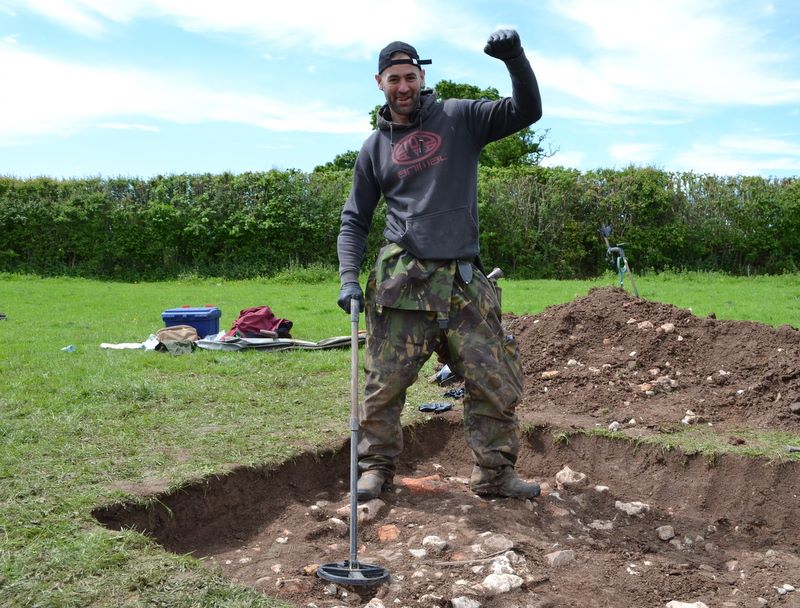 Dan Stevenson found treasure Roman silver UK
