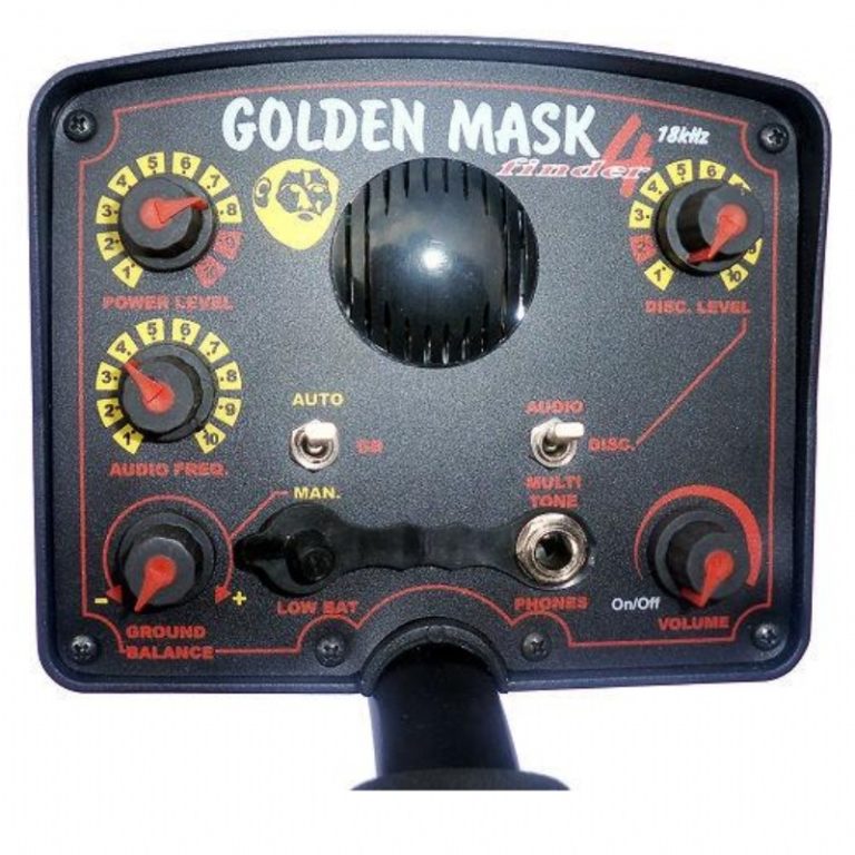 Golden Mask 4 Minelab ground detector