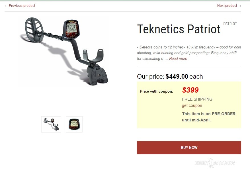 Promo code for Tekneticsdirect or how to save on your Teknetics metal detectors order? (Facts, code+)